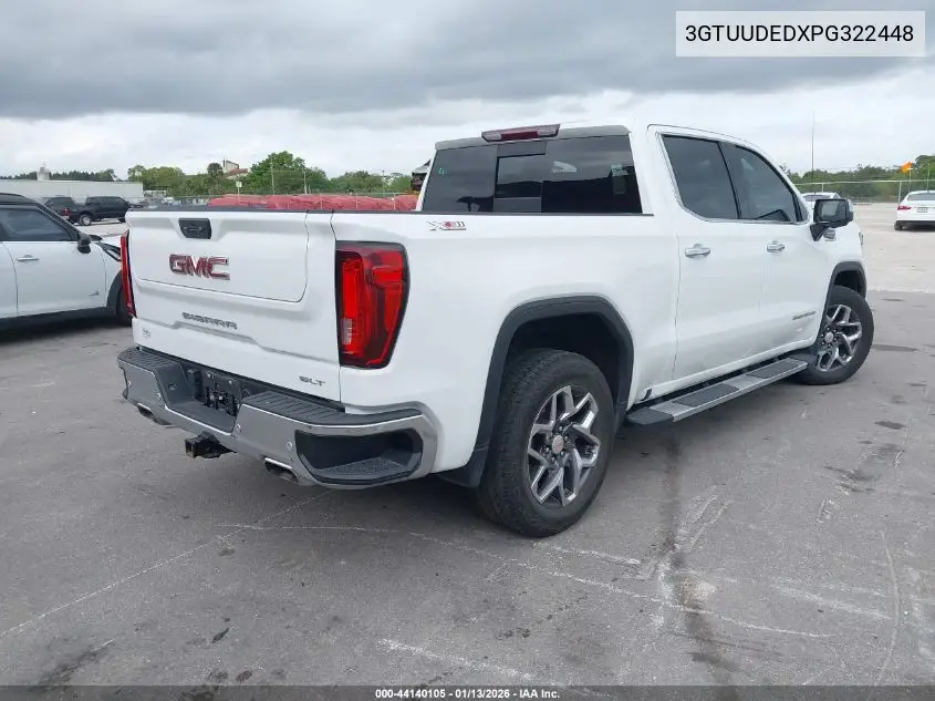 3GTUUDEDXPG322448 2023 GMC Sierra 1500 4Wd Short Box Slt