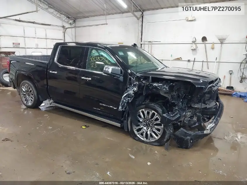 1GTUUHEL7PZ270095 2023 GMC Sierra 1500 4Wd Short Box Denali Ultimate