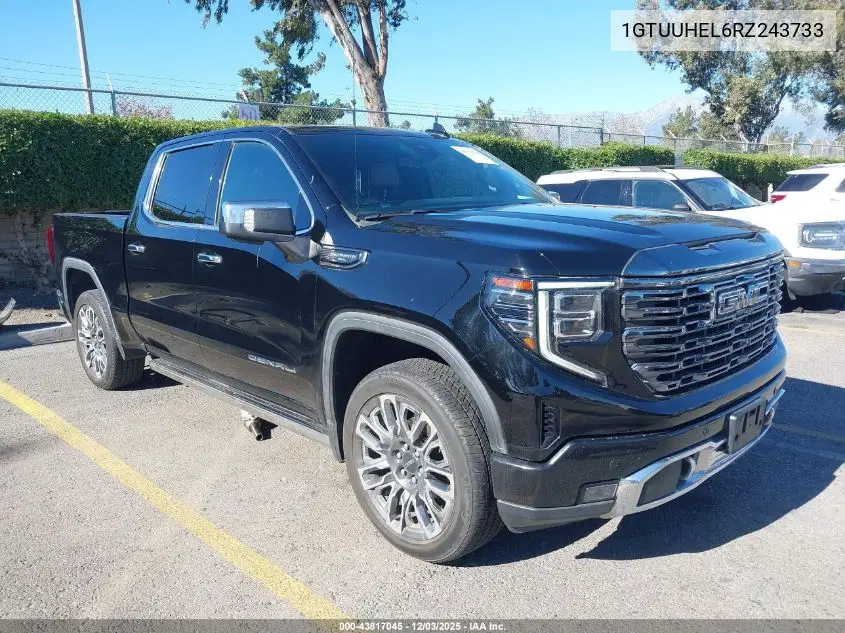 1GTUUHEL6RZ243733 2024 GMC Sierra 1500 4Wd Short Box Denali Ultimate