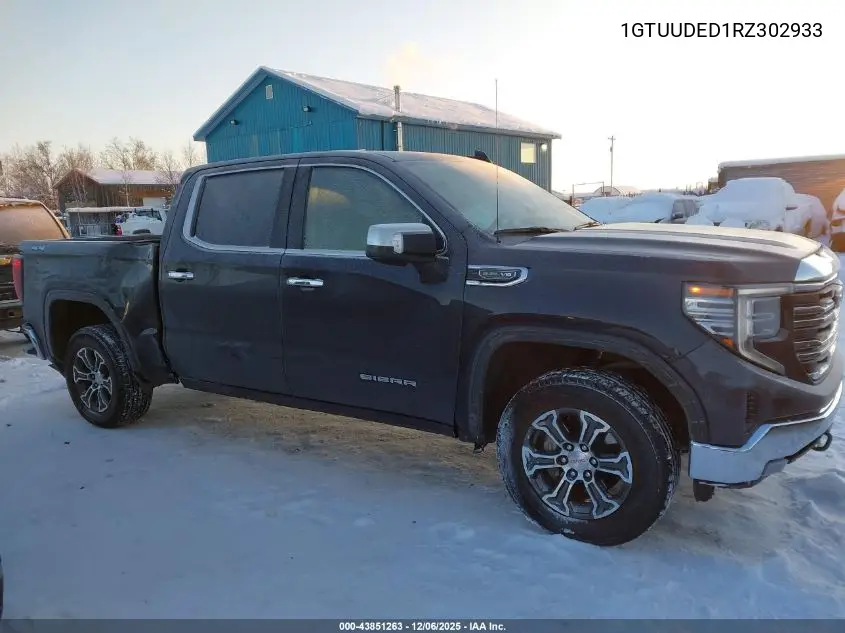 1GTUUDED1RZ302933 2024 GMC Sierra 1500 4Wd Short Box Slt