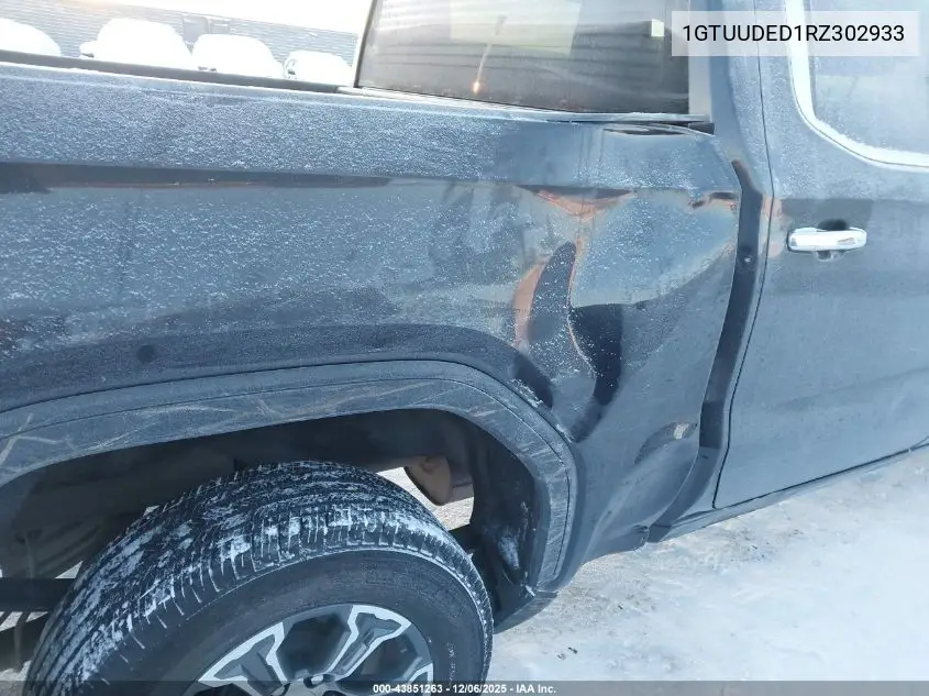 1GTUUDED1RZ302933 2024 GMC Sierra 1500 4Wd Short Box Slt