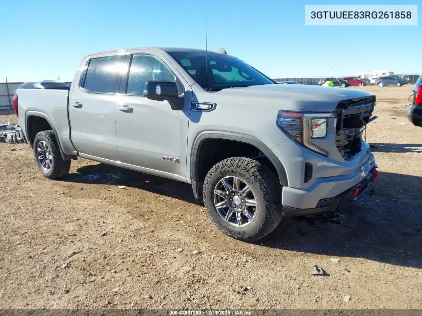 3GTUUEE83RG261858 2024 GMC Sierra 1500 4Wd Short Box At4