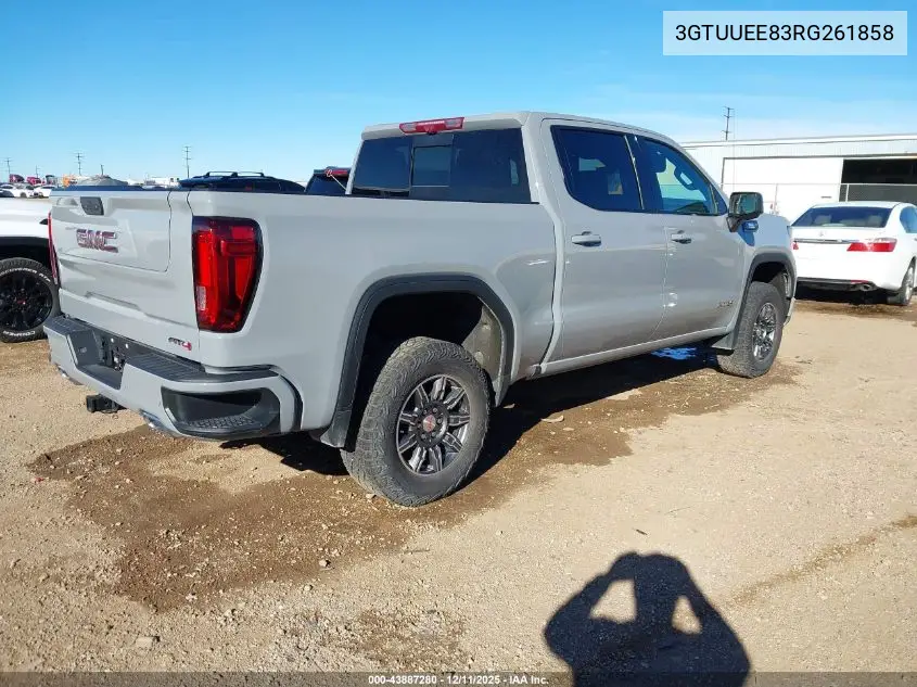 3GTUUEE83RG261858 2024 GMC Sierra 1500 4Wd Short Box At4