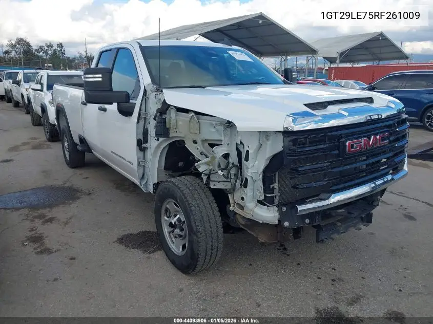 1GT29LE75RF261009 2024 GMC Sierra 2500Hd 4Wd Long Bed Pro