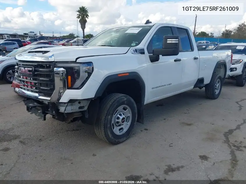 1GT29LE75RF261009 2024 GMC Sierra 2500Hd 4Wd Long Bed Pro