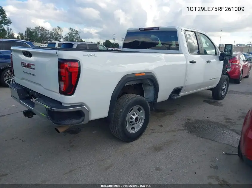 1GT29LE75RF261009 2024 GMC Sierra 2500Hd 4Wd Long Bed Pro