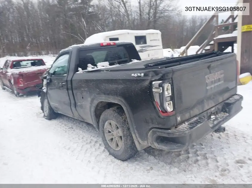 3GTNUAEK9SG105807 2025 GMC Sierra 1500 4Wd Standard Box Pro