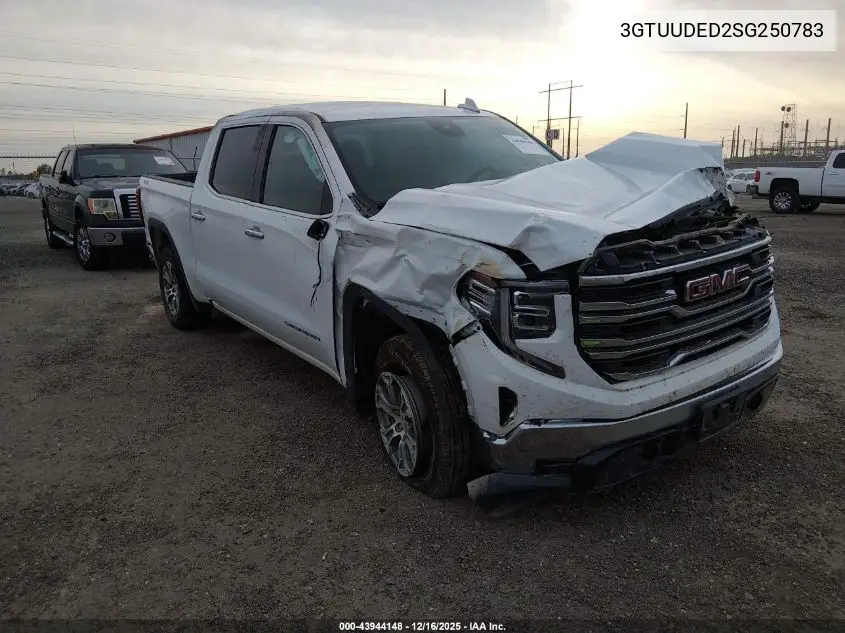3GTUUDED2SG250783 2025 GMC Sierra 1500 4Wd Short Box Slt