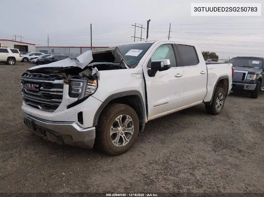 3GTUUDED2SG250783 2025 GMC Sierra 1500 4Wd Short Box Slt