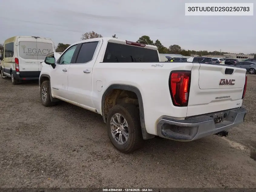 3GTUUDED2SG250783 2025 GMC Sierra 1500 4Wd Short Box Slt