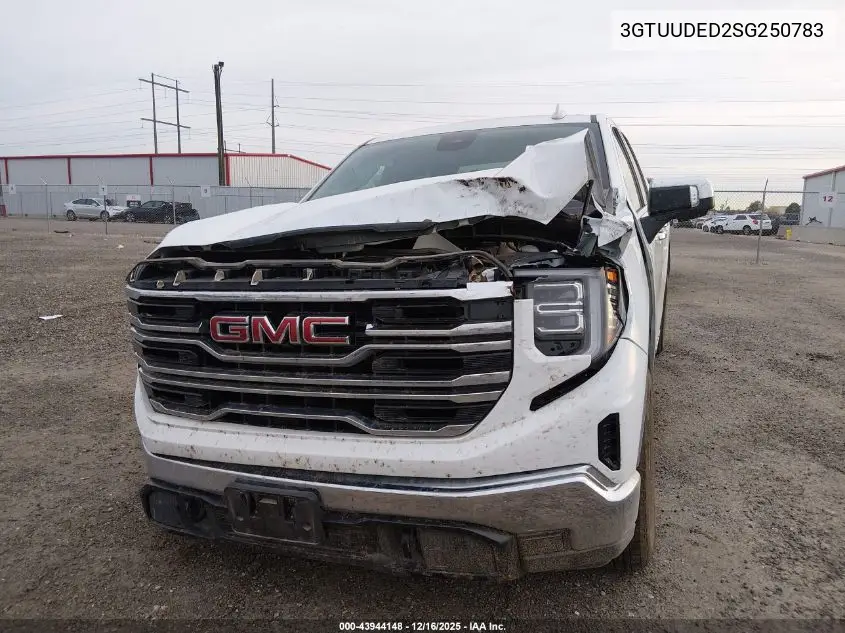 3GTUUDED2SG250783 2025 GMC Sierra 1500 4Wd Short Box Slt