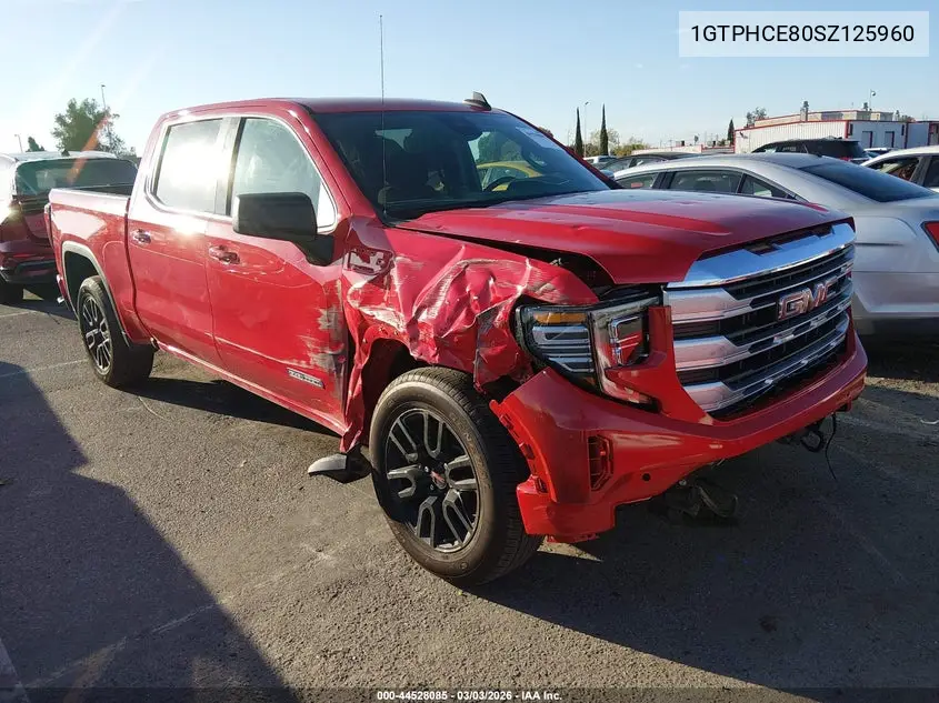 1GTPHCE80SZ125960 2025 GMC Sierra 1500 2Wd Short Box Elevation