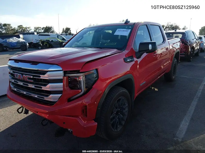 1GTPHCE80SZ125960 2025 GMC Sierra 1500 2Wd Short Box Elevation
