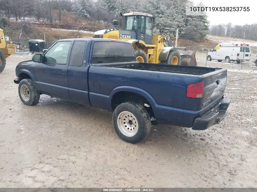 1GTDT19X538253755 2003 GMC Sonoma Sls