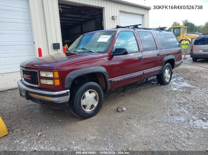 3GKFK16R4XG526738 1999 GMC Suburban 1500 Sl