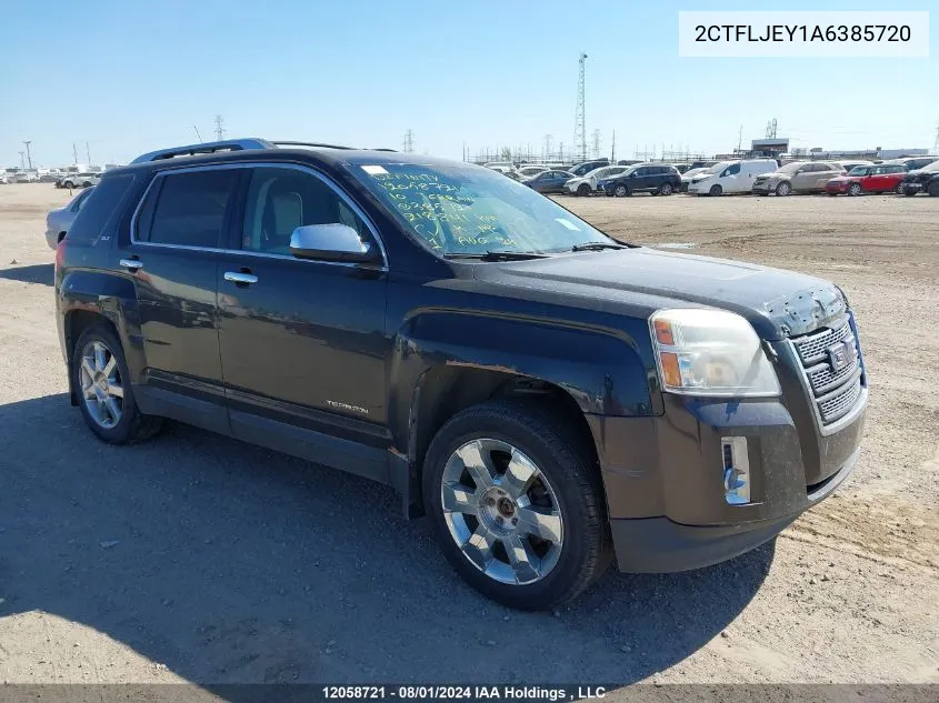 2CTFLJEY1A6385720 2010 GMC Terrain