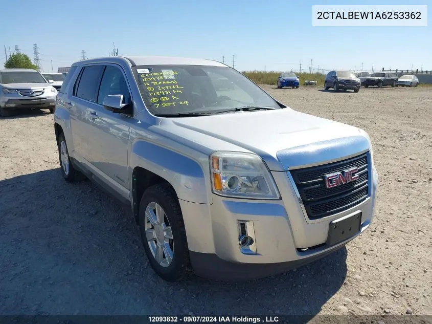 2CTALBEW1A6253362 2010 GMC Terrain