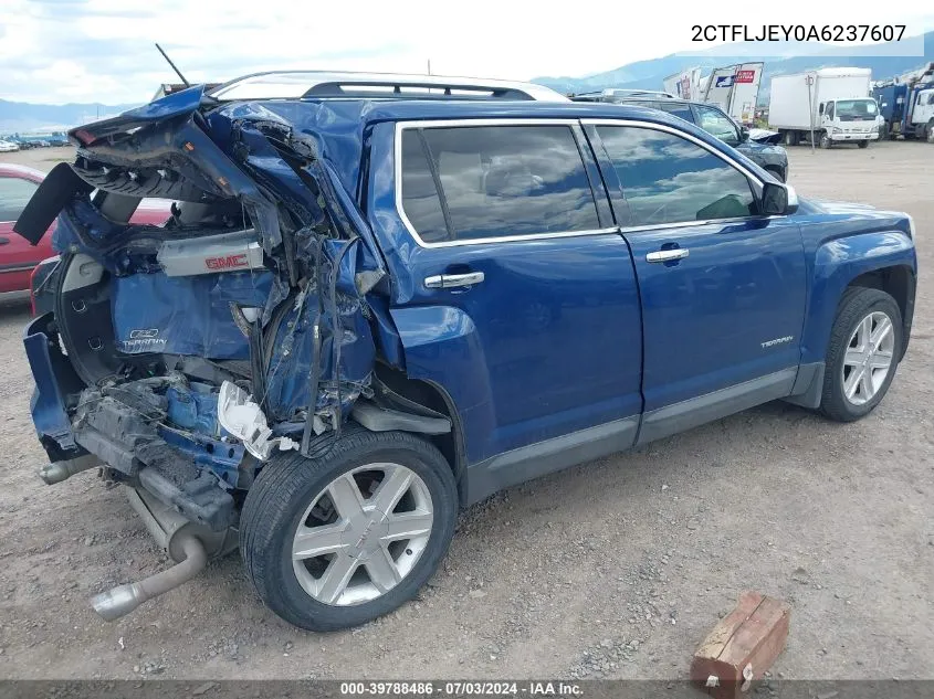 2CTFLJEY0A6237607 2010 GMC Terrain Slt