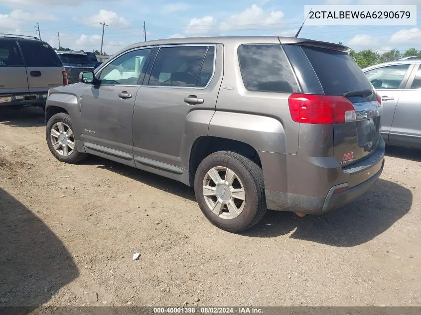 2CTALBEW6A6290679 2010 GMC Terrain Sle-1