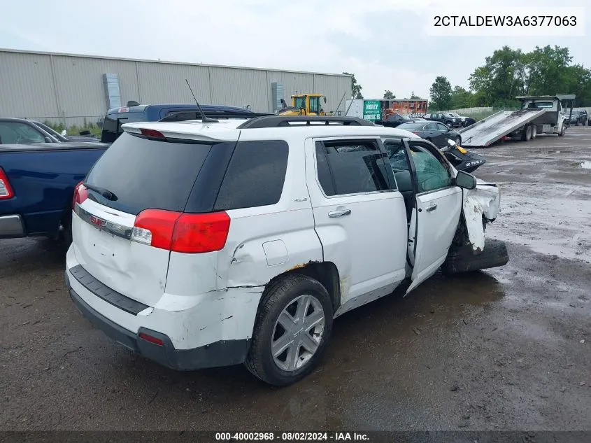 2010 GMC Terrain Sle-2 VIN: 2CTALDEW3A6377063 Lot: 40002968