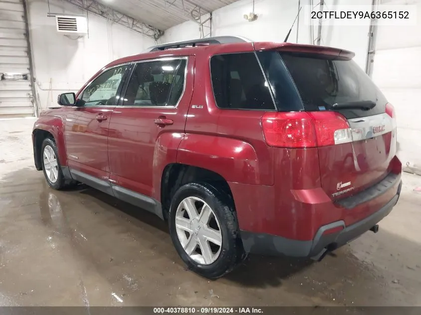 2010 GMC Terrain Sle-2 VIN: 2CTFLDEY9A6365152 Lot: 40378810