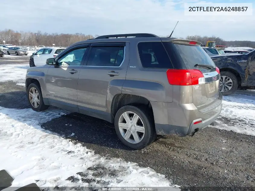 2CTFLEEY2A6248857 2010 GMC Terrain Sle-2