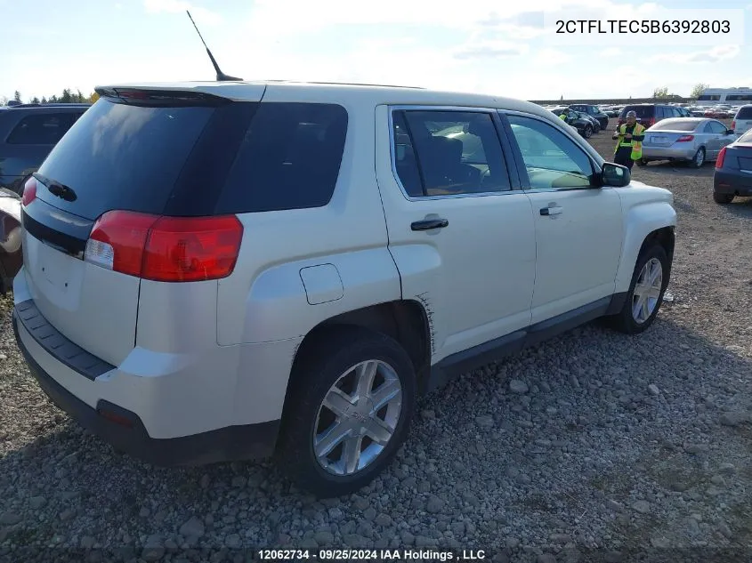 2CTFLTEC5B6392803 2011 GMC Terrain