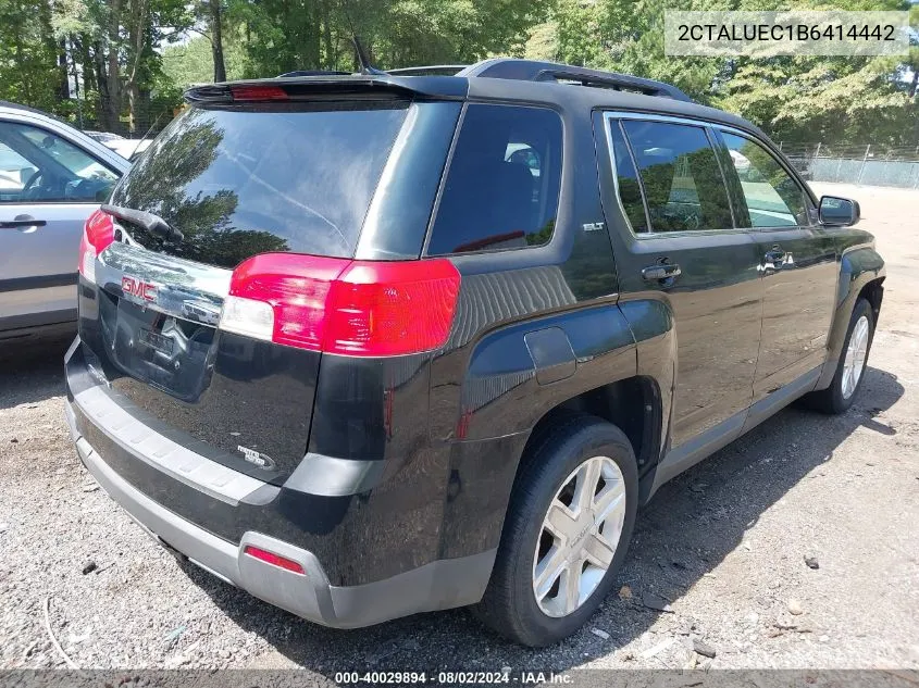 2011 GMC Terrain Slt-1 VIN: 2CTALUEC1B6414442 Lot: 40029894