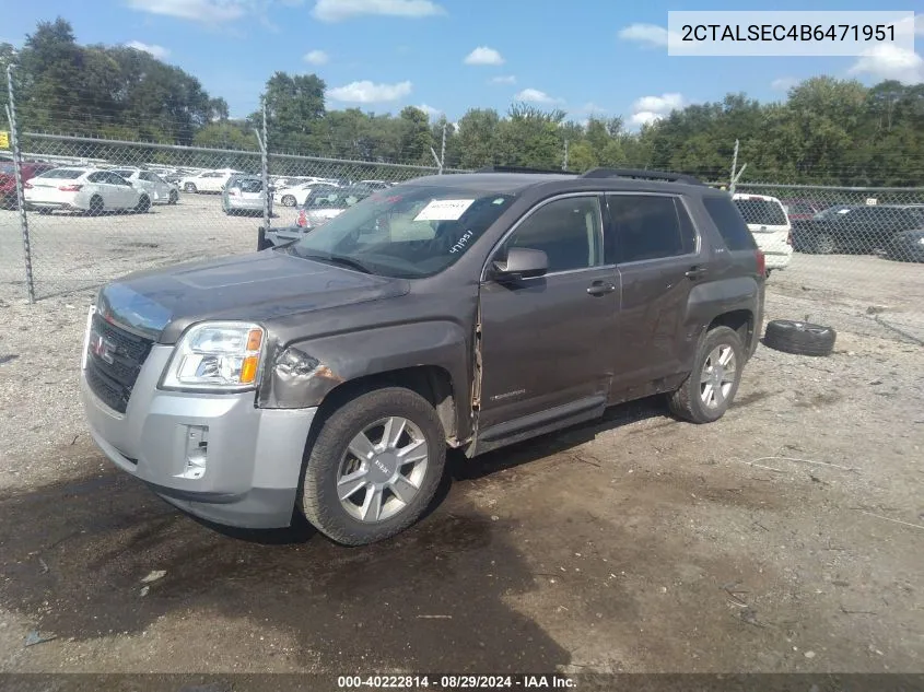 2CTALSEC4B6471951 2011 GMC Terrain Sle-2