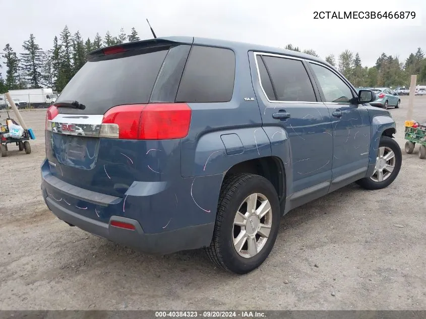 2011 GMC Terrain Sle-1 VIN: 2CTALMEC3B6466879 Lot: 40384323