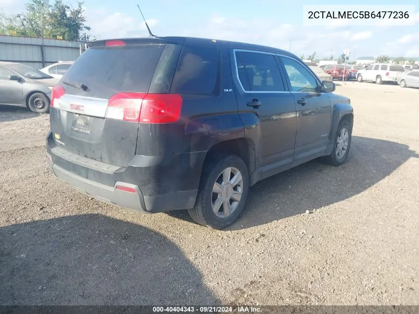 2011 GMC Terrain Sle-1 VIN: 2CTALMEC5B6477236 Lot: 40404343