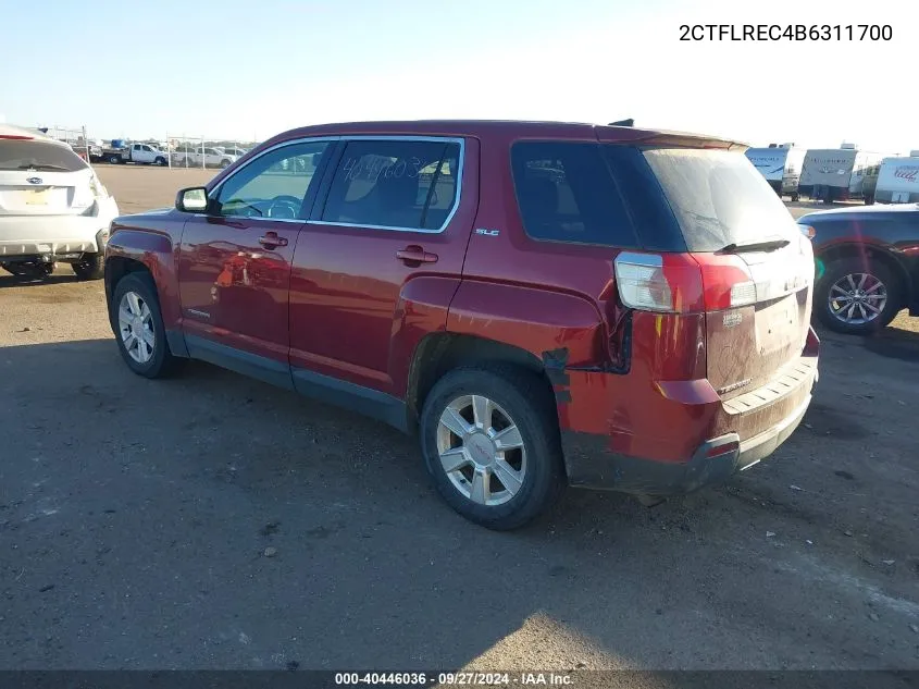 2CTFLREC4B6311700 2011 GMC Terrain Sle-1