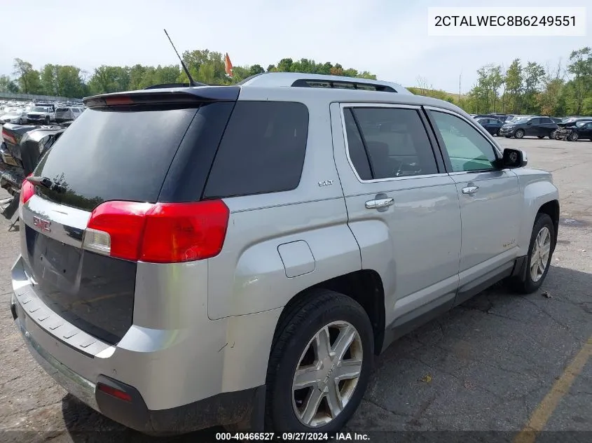 2CTALWEC8B6249551 2011 GMC Terrain Slt-2