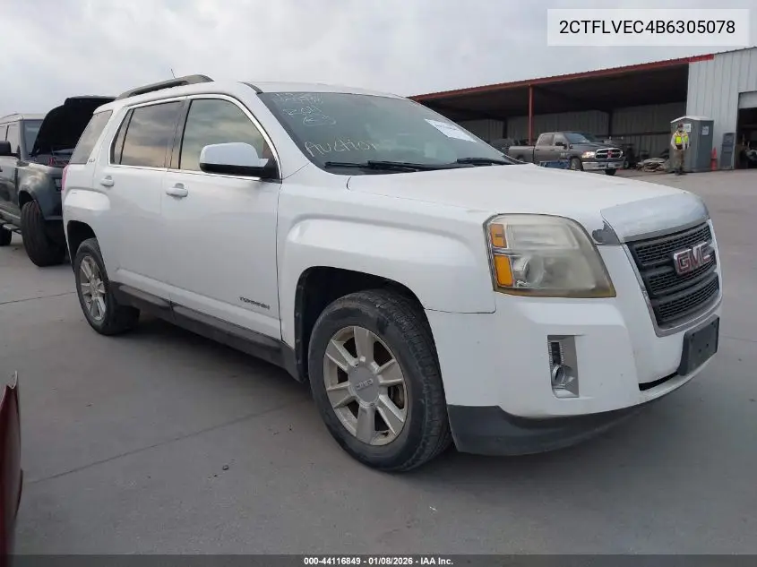 2CTFLVEC4B6305078 2011 GMC Terrain Slt-1