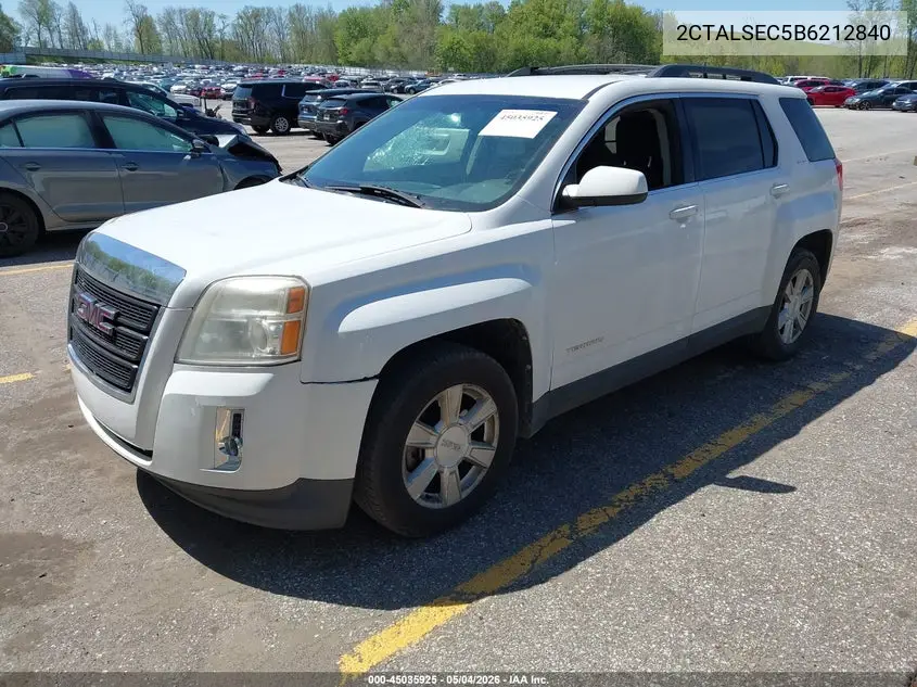 2CTALSEC5B6212840 2011 GMC Terrain Sle-2