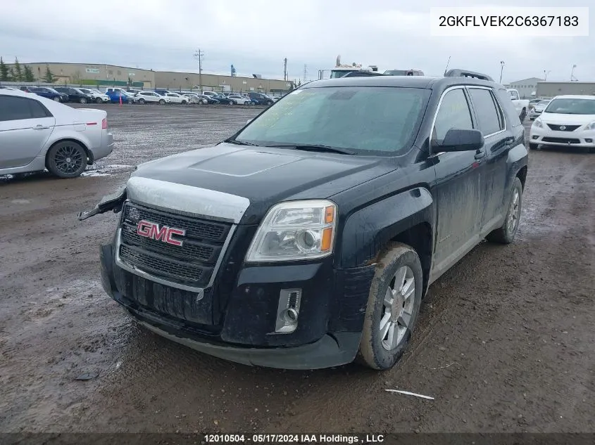 2012 GMC Terrain VIN: 2GKFLVEK2C6367183 Lot: 12010504