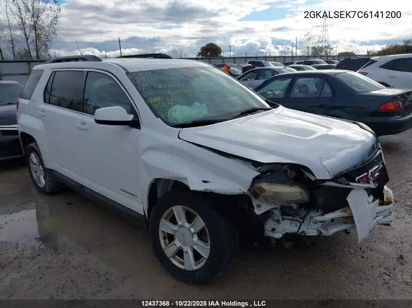 2GKALSEK7C6141200 2012 GMC Terrain Sle