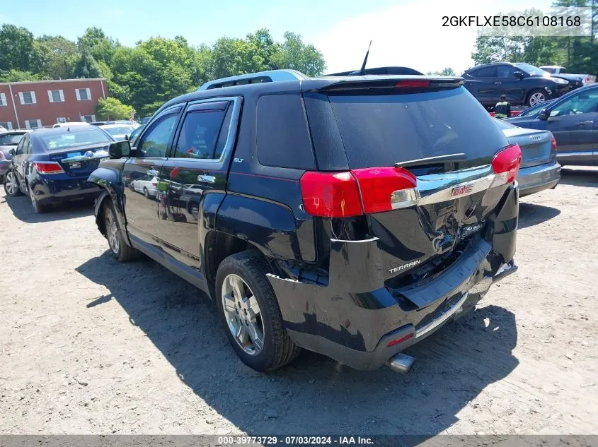 2012 GMC Terrain Slt-2 VIN: 2GKFLXE58C6108168 Lot: 39773729