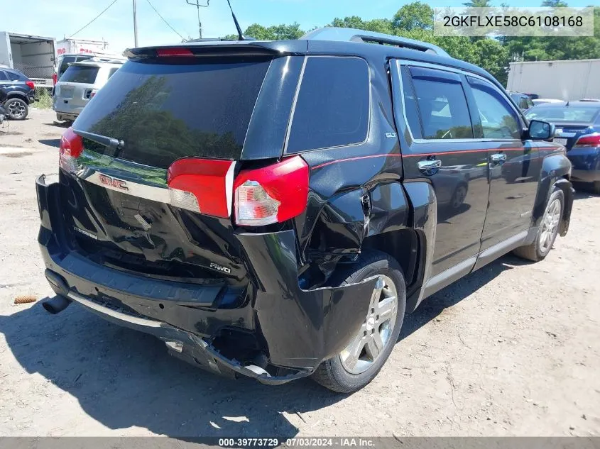 2012 GMC Terrain Slt-2 VIN: 2GKFLXE58C6108168 Lot: 39773729