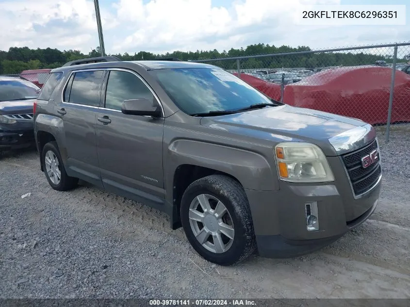 2012 GMC Terrain Sle-2 VIN: 2GKFLTEK8C6296351 Lot: 39781141