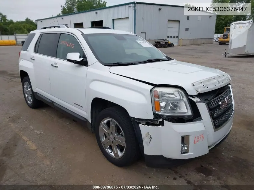 2012 GMC Terrain Slt VIN: 2GKFLXE53C6376447 Lot: 39796875