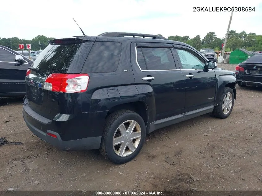 2012 GMC Terrain Slt-1 VIN: 2GKALUEK9C6308684 Lot: 39800088