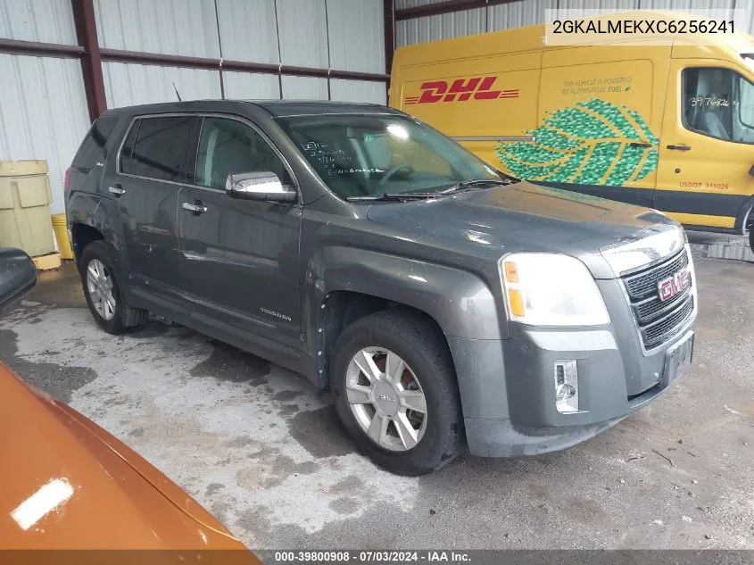 2012 GMC Terrain Sle-1 VIN: 2GKALMEKXC6256241 Lot: 39800908