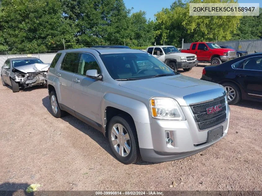 2012 GMC Terrain Sle-1 VIN: 2GKFLREK5C6158947 Lot: 39990814