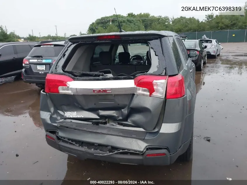 2GKALMEK7C6398319 2012 GMC Terrain Sle-1