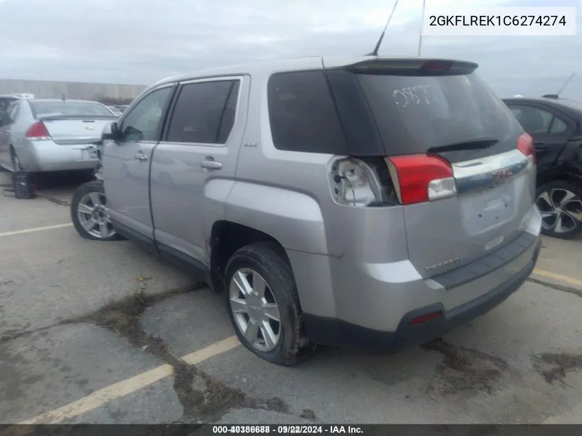 2GKFLREK1C6274274 2012 GMC Terrain Sle-1