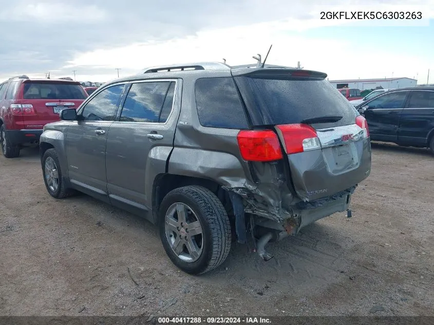 2012 GMC Terrain Slt-2 VIN: 2GKFLXEK5C6303263 Lot: 40417288