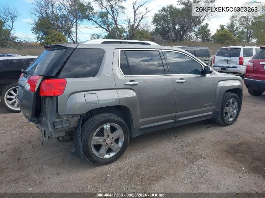 2012 GMC Terrain Slt-2 VIN: 2GKFLXEK5C6303263 Lot: 40417288