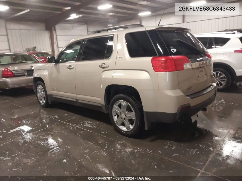 2012 GMC Terrain Slt-1 VIN: 2GKFLVE58C6343433 Lot: 40445787