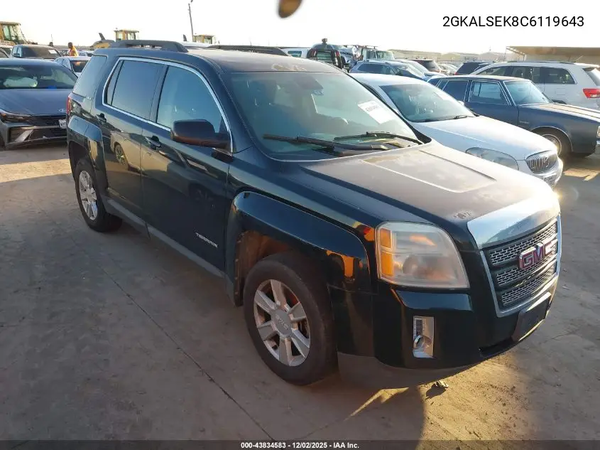2GKALSEK8C6119643 2012 GMC Terrain Sle-2